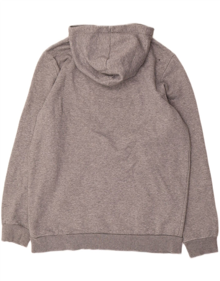 Puma Herre grafisk hættetrøje Jumper Medium Grey Flecked Bomuld