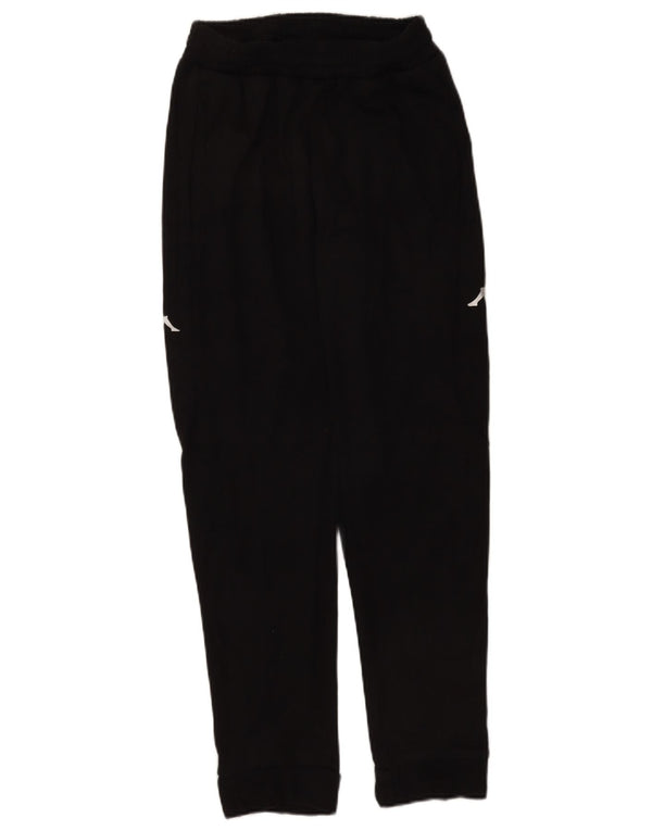 Kappa Dame træningsdragt Bukser Joggers UK 8 Small Black Bomuld