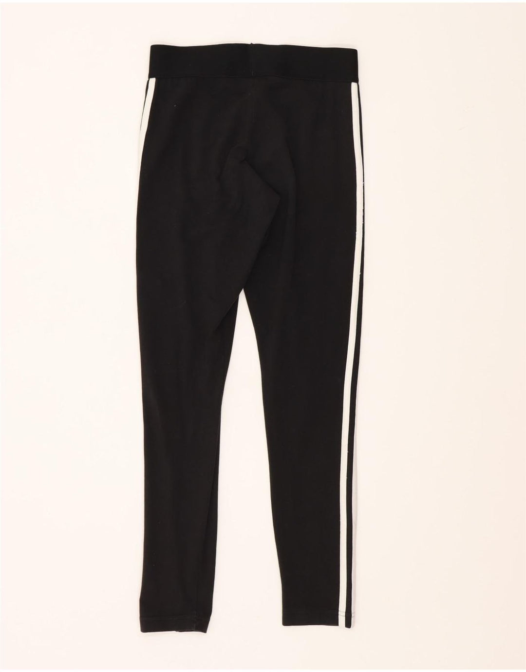 Adidas Dame Leggings UK 10 Small Black Bomuld