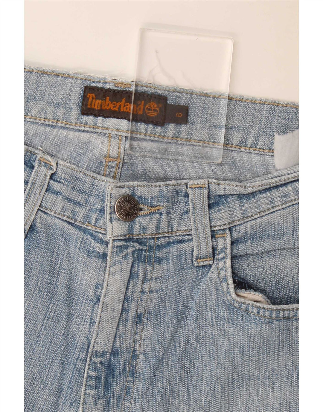 Timberland Dame Straight Jeans US 6 Medium W28 L29 Blå