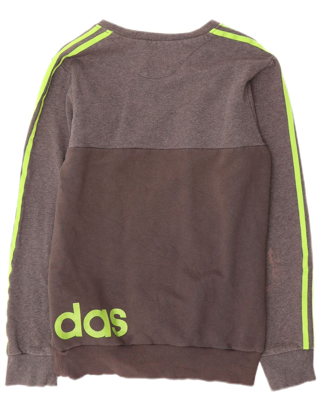 Adidas grafisk sweatshirt til mænd, lille grå bomuld