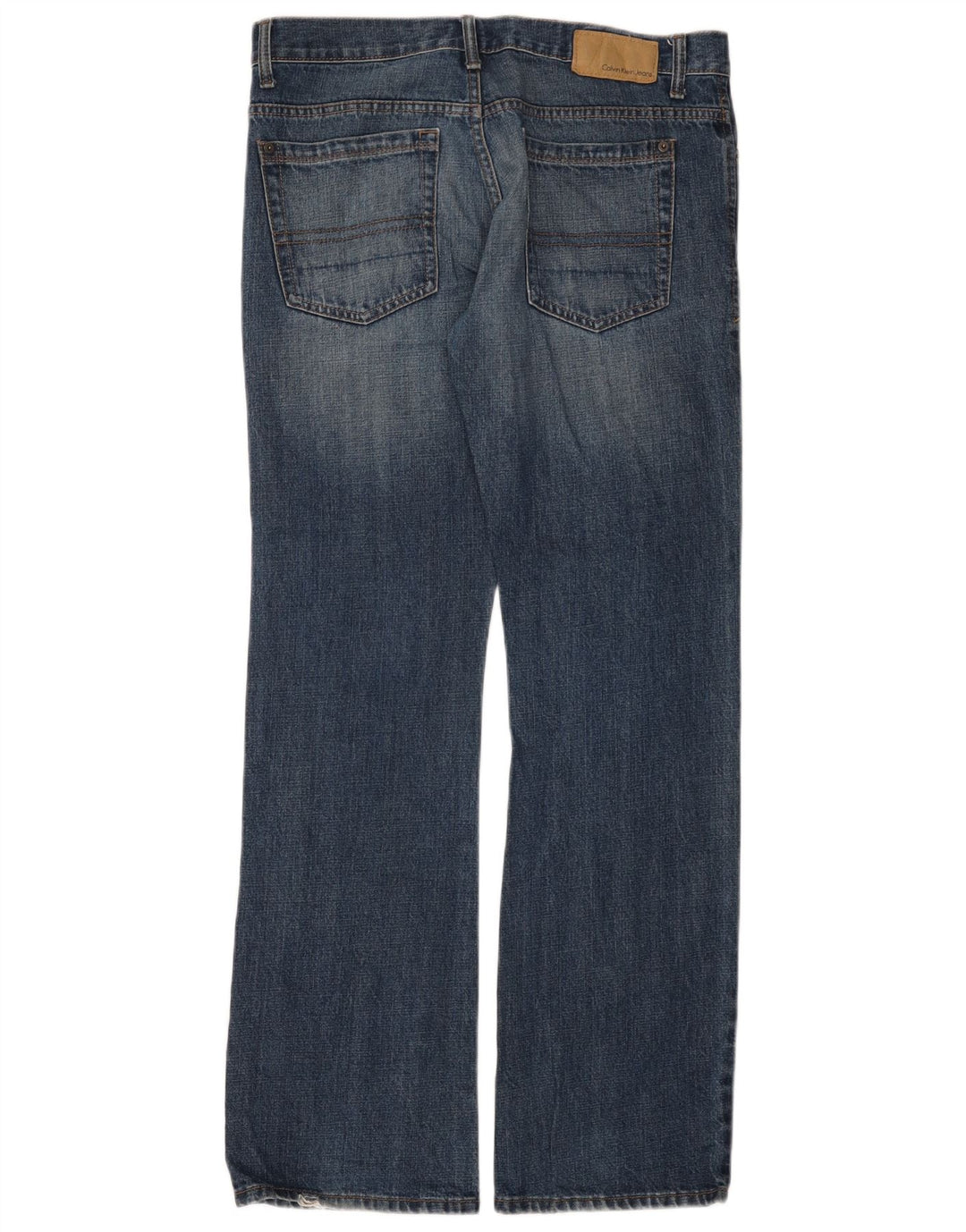 Calvin Klein Dame Bootcut Jeans W31 L32 Blå Bomuld