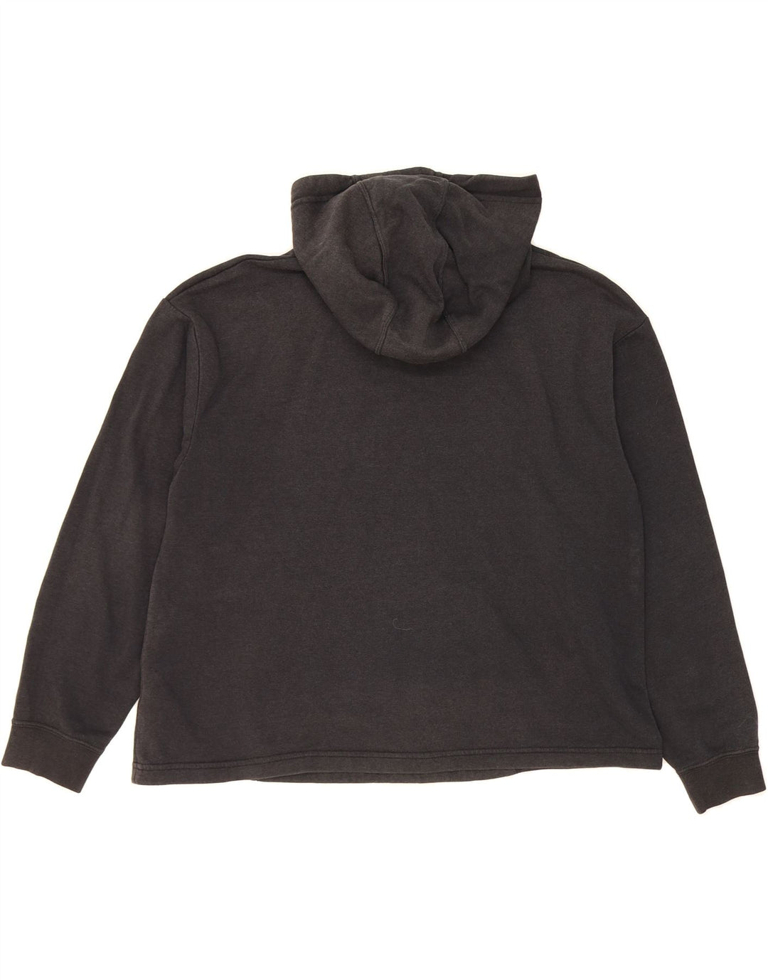 NIKE Womens Oversized Graphic Hoodie Jumper UK 14 Medium Black Cotton Vintage Nike and Second-Hand Nike from Messina Hembry 