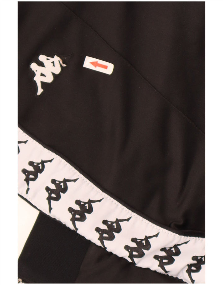 Kappa Herre grafisk træningsdragt Bukser Joggers Medium Sort Colourblock