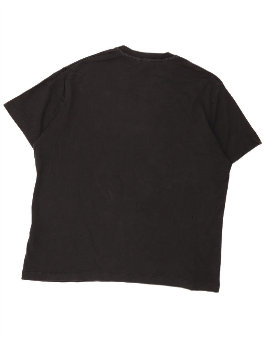 Massimo Dutti Herre T-Shirt Top 2XL Sort Bomuld