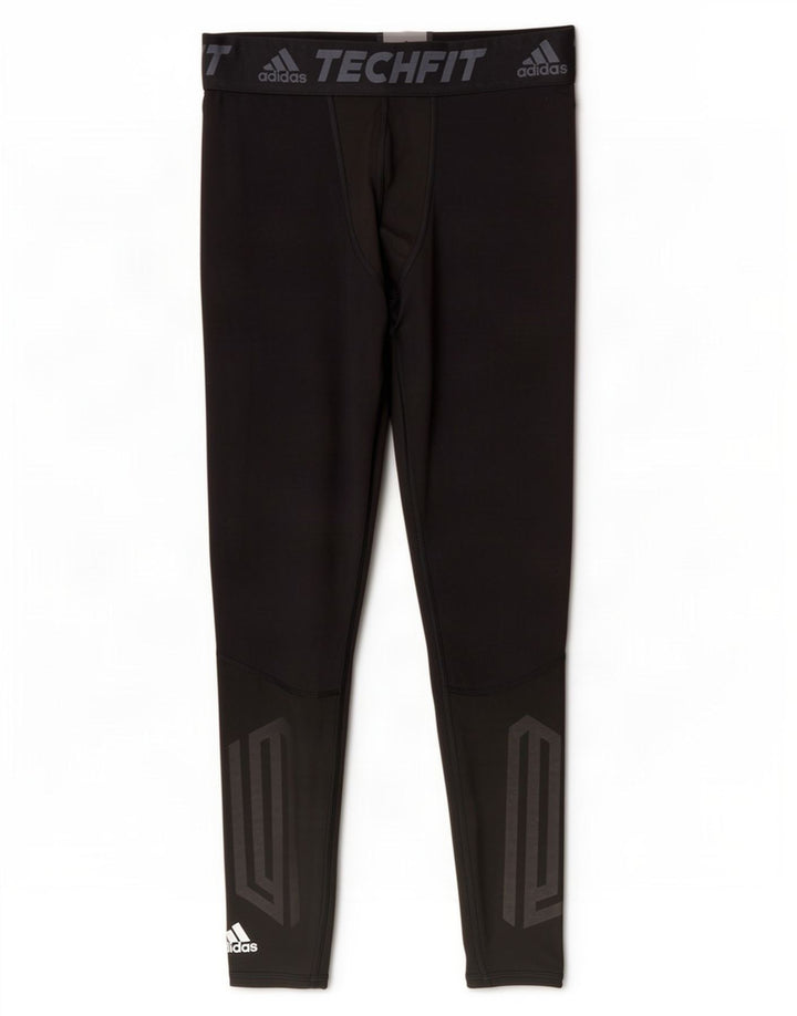 Adidas Herre Climalite Graphic Leggings XL Sort Polyester