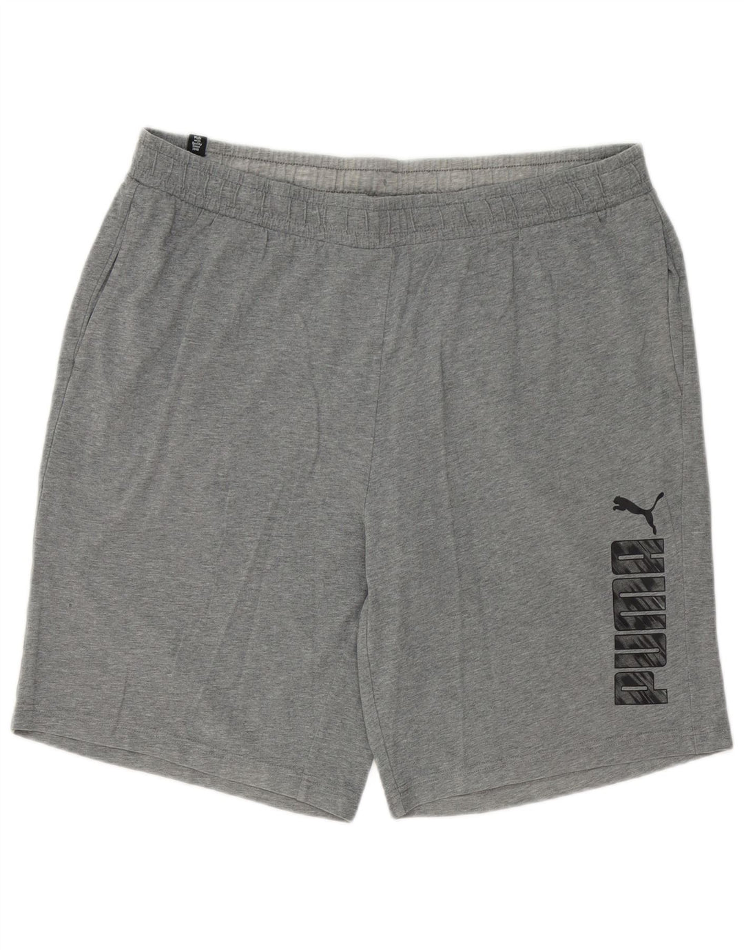PUMA grafiske sportsshorts til mænd 2XL grå bomuld