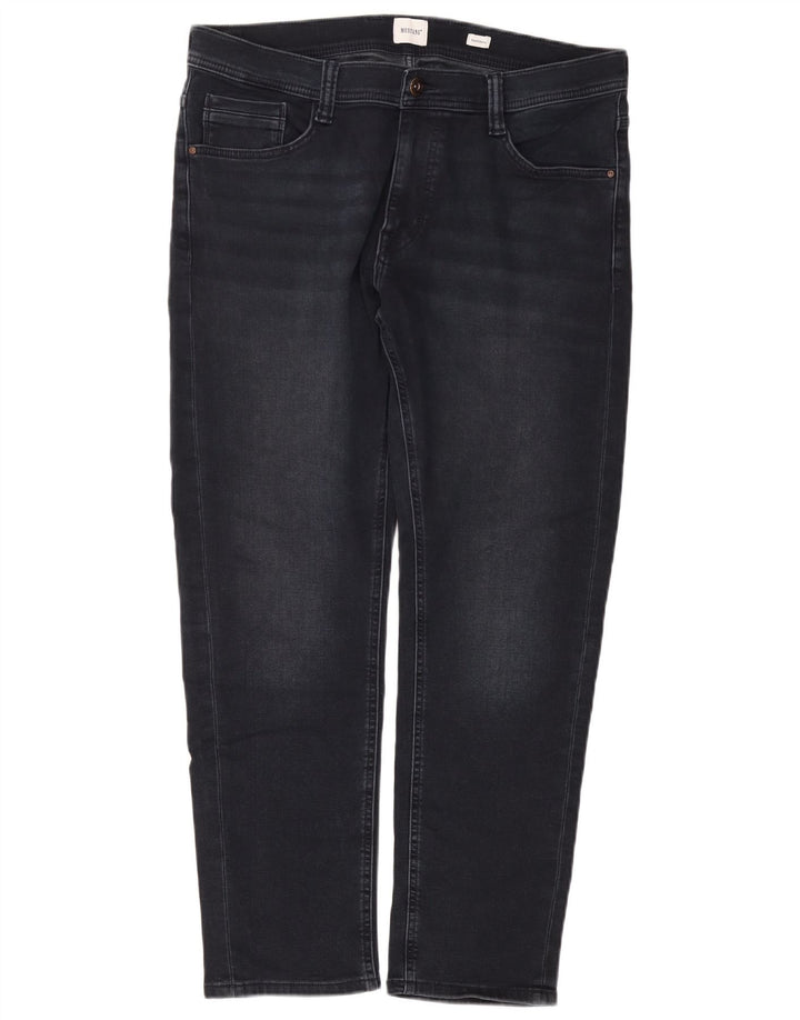 MUSTANG Herre Oregon Slim Jeans W35 L30 Marineblå Bomuld