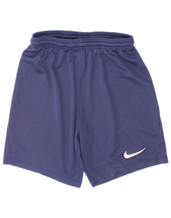 Nike drenge Dri Fit sportsshorts 10-11 år Medium marineblå polyester