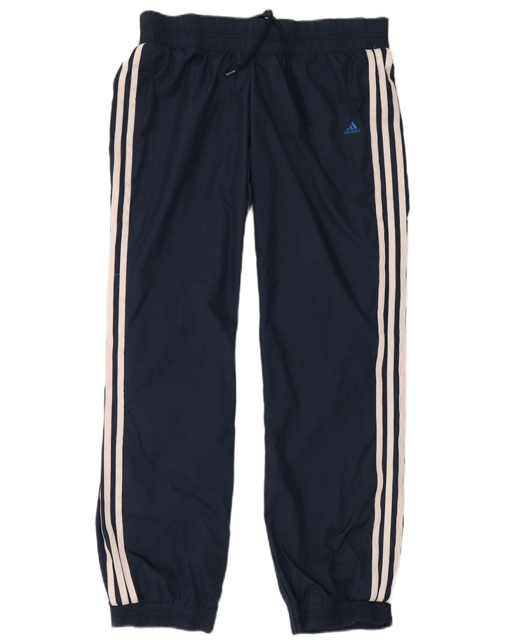 ADIDAS træningsdragt til kvinder Joggers UK 10 Small Navy Blue Polyamid