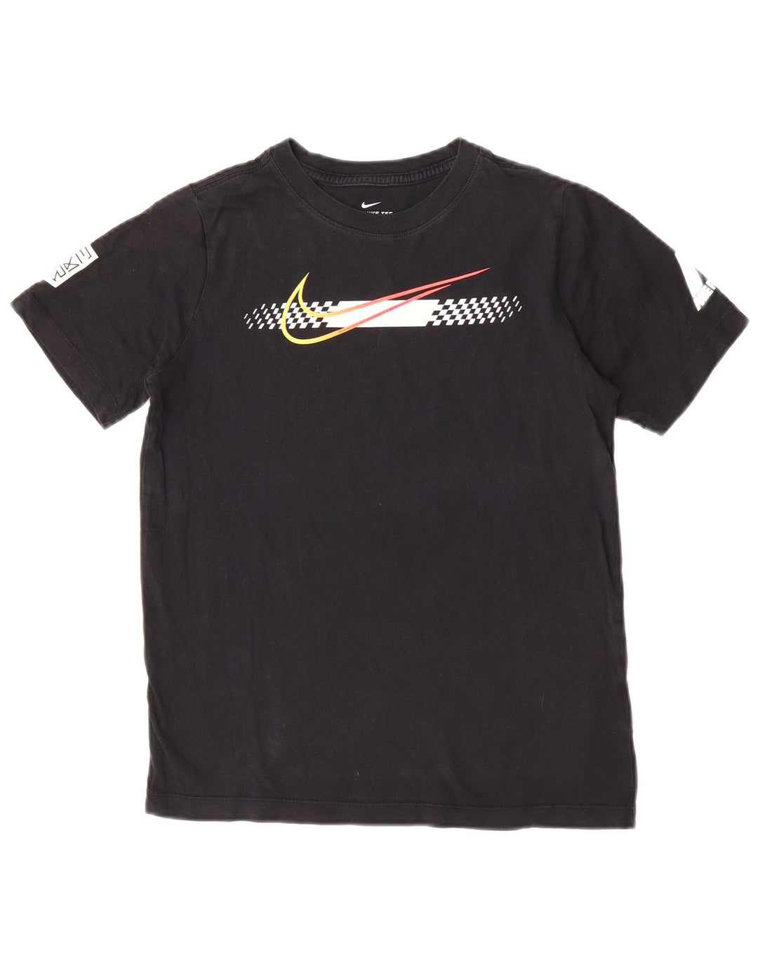 Nike drenge grafisk t-shirt top 11-12 år sort bomuld