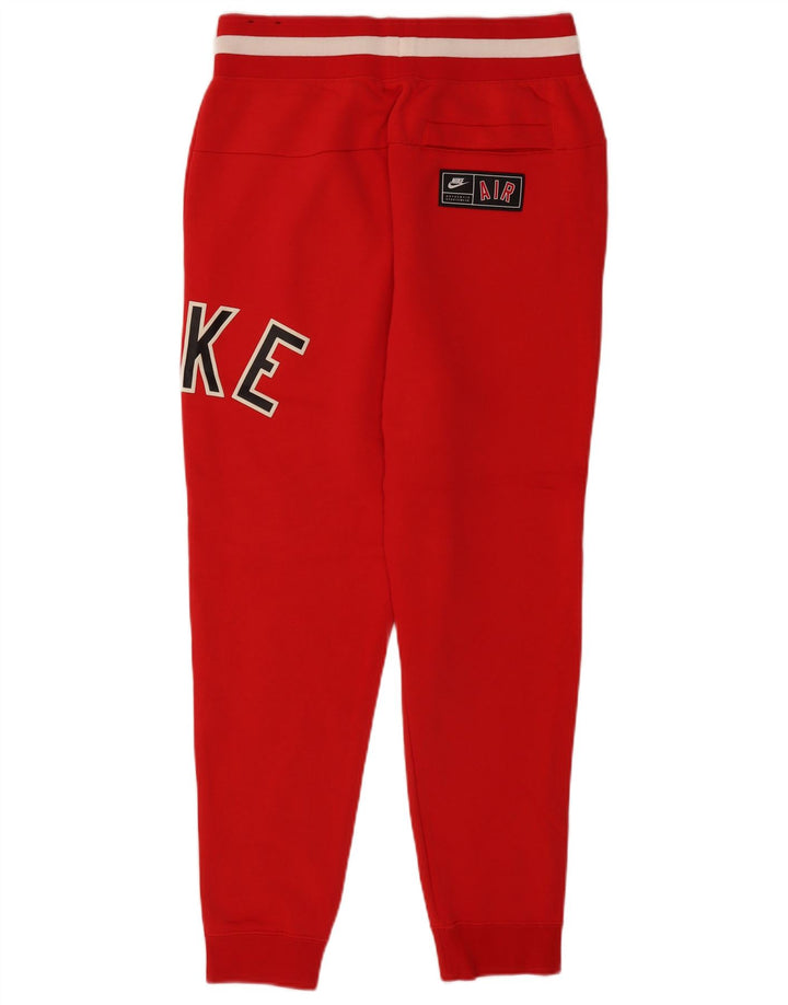 Nike Herre grafisk træningsdragt Bukser Joggers Medium Rød Colourblock Bomuld