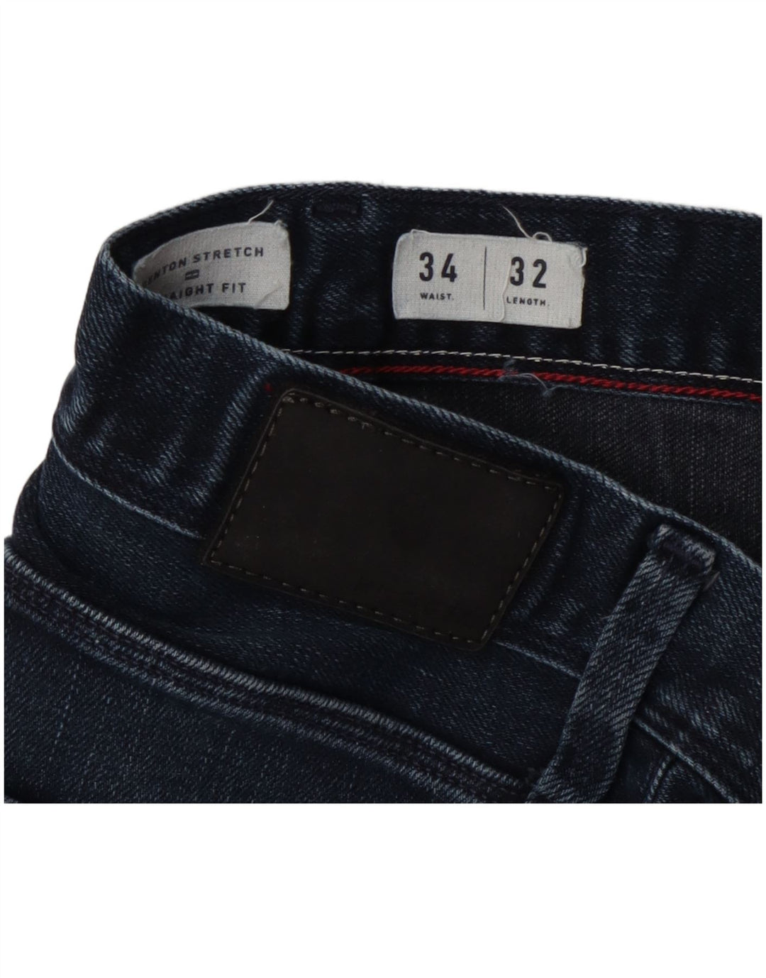 Tommy Hilfiger Herre Denton Straight Jeans W34 L32 Navy Blue