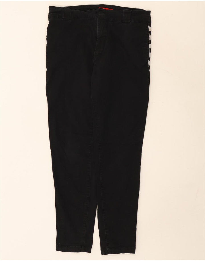 Dickies Dame Slim Chino Bukser US 9 Medium W29 L28 Sort Geometrisk