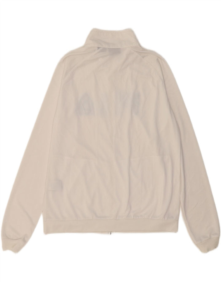 Fila Dame Grafisk Træningsdragt Top Jacket UK 16 Large White