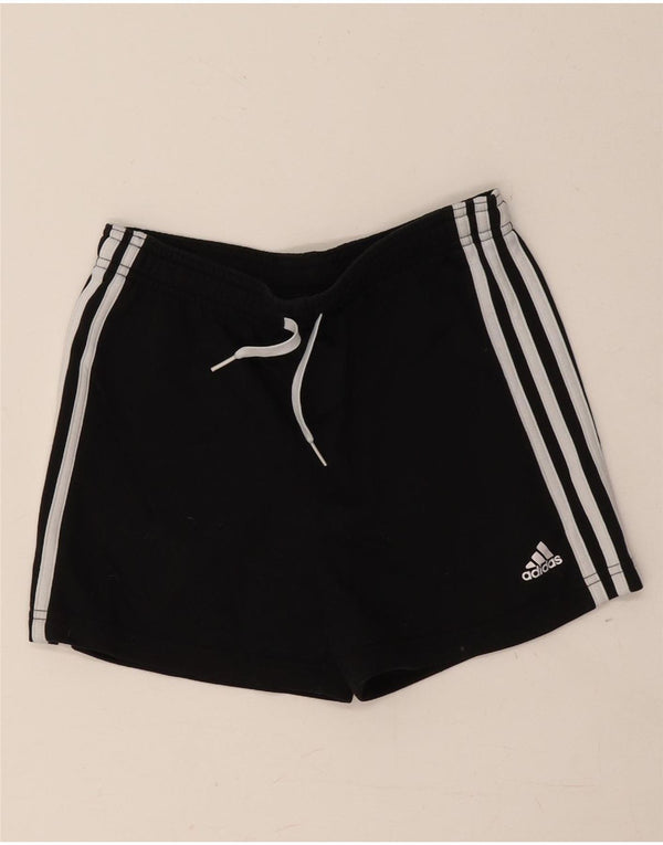 Adidas pigesportsshorts 11-12 år Sort bomuld