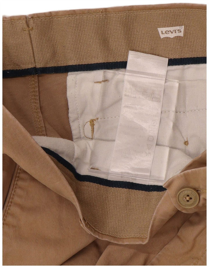 LEVI'S Slim Chino-bukser til mænd W32 L31 Beige Bomuld