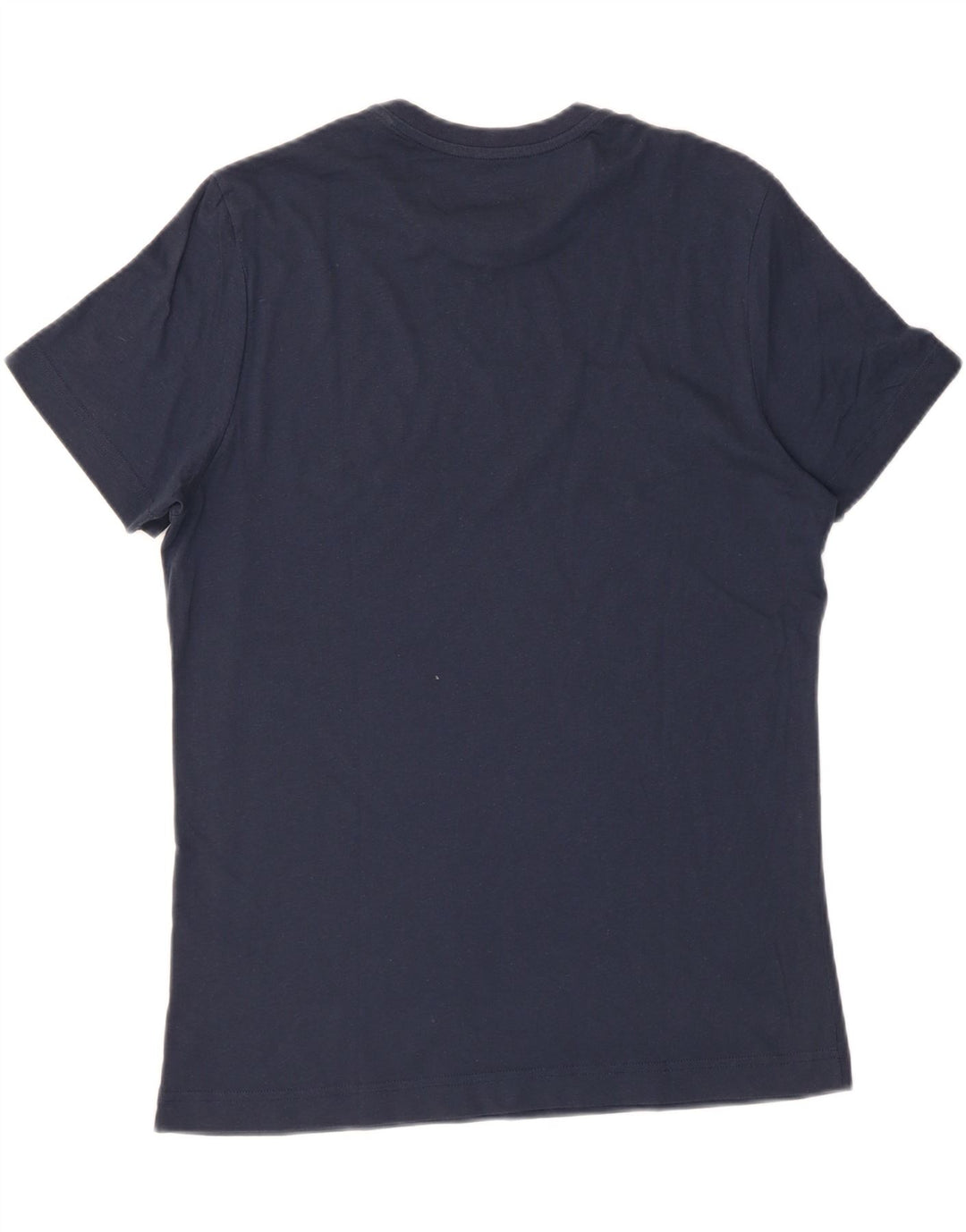 LOTTO Mens T-Shirt Top Medium Navy Blue Cotton Vintage Lotto and Second-Hand Lotto from Messina Hembry 