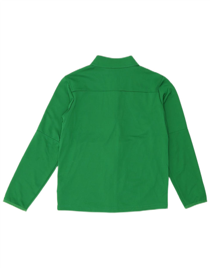 Nike drenge Dri Fit grafisk træningsdragt topjakke 10-11 år mellemgrøn
