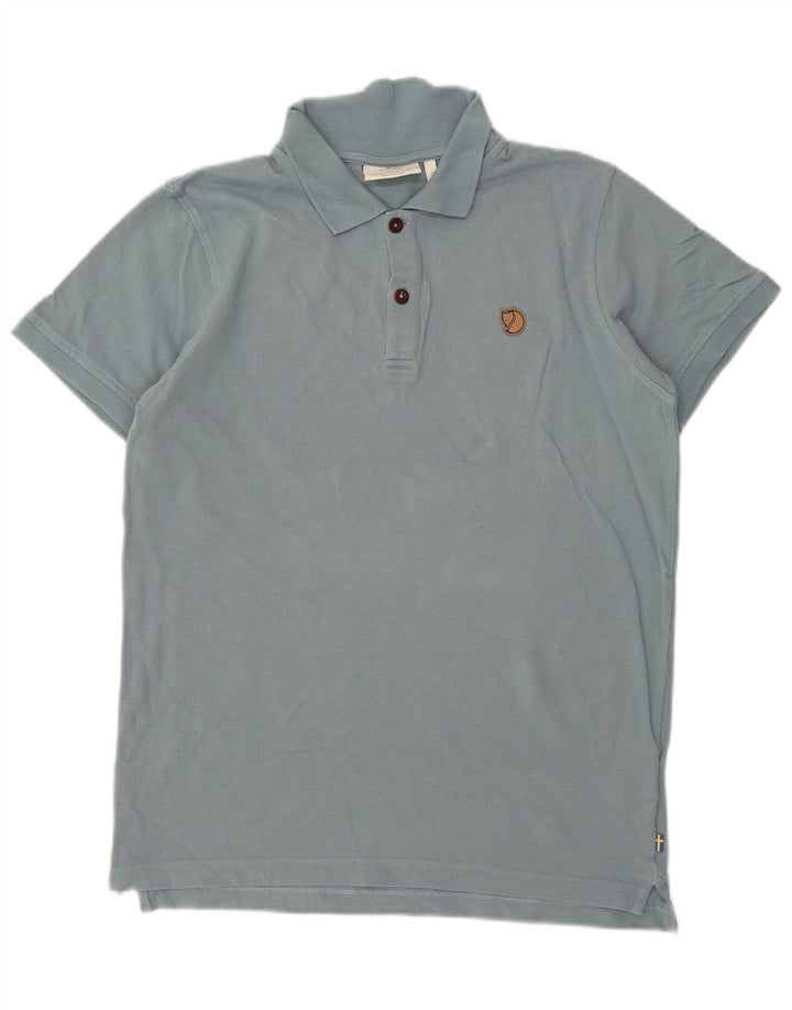 Fjall Raven Herre poloshirt Medium Blue Bomuld