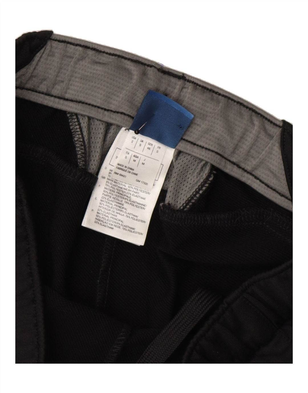 REEBOK Mens Bermuda Sport Shorts Small Black Polyester Vintage Reebok and Second-Hand Reebok from Messina Hembry 
