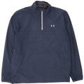 Under Armour Herre Pullover Træningsdragt Topjakke Stor Marineblå Polyester