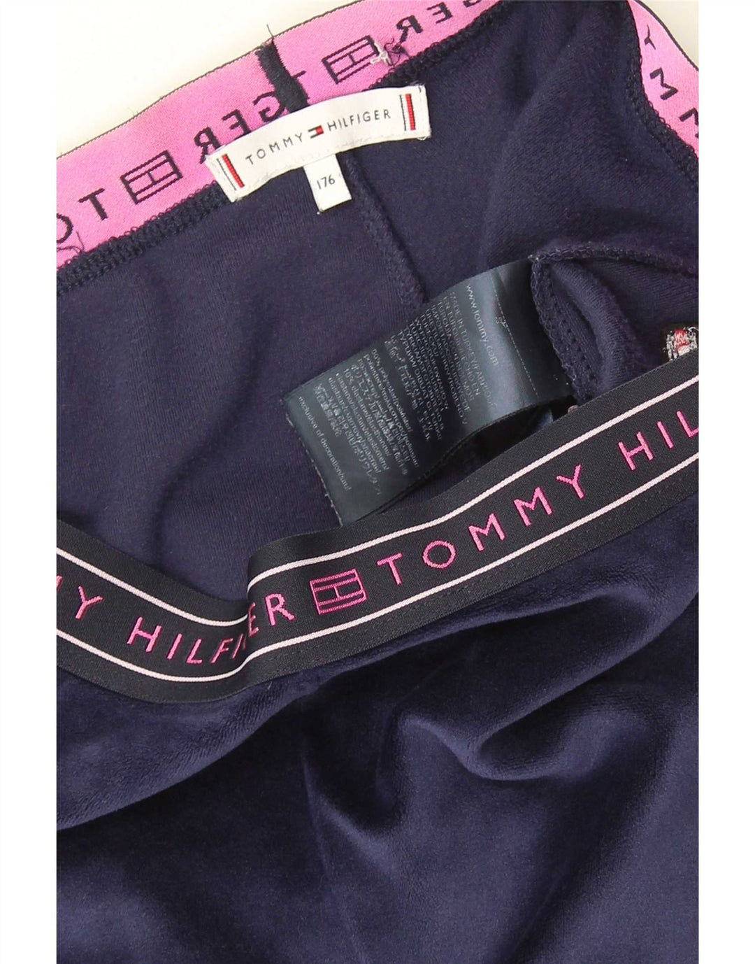 Tommy Hilfiger piger grafiske leggings 15-16 år marineblå polyester