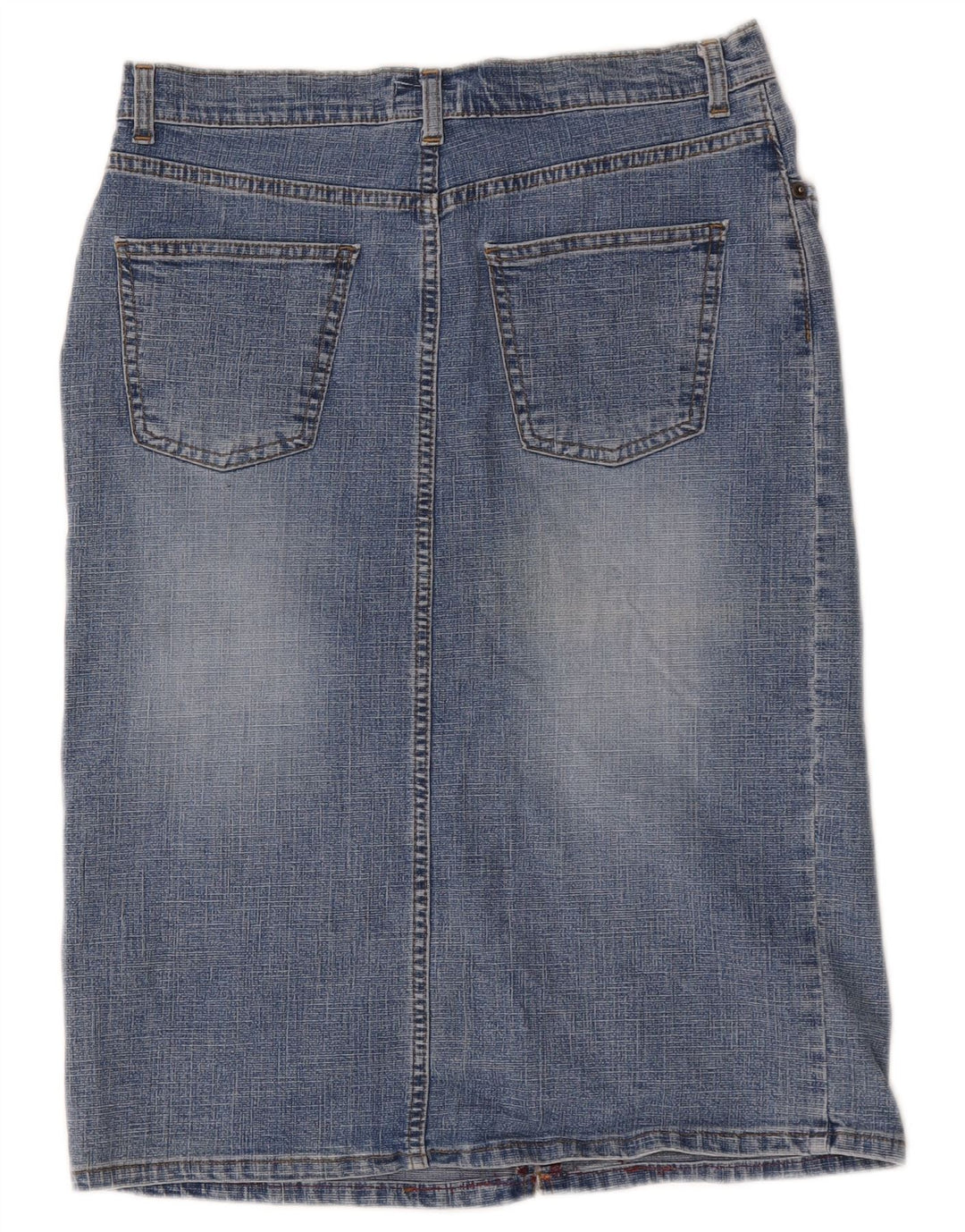 Oasis Dame Denim Nederdel UK 12 Medium W30 Blå