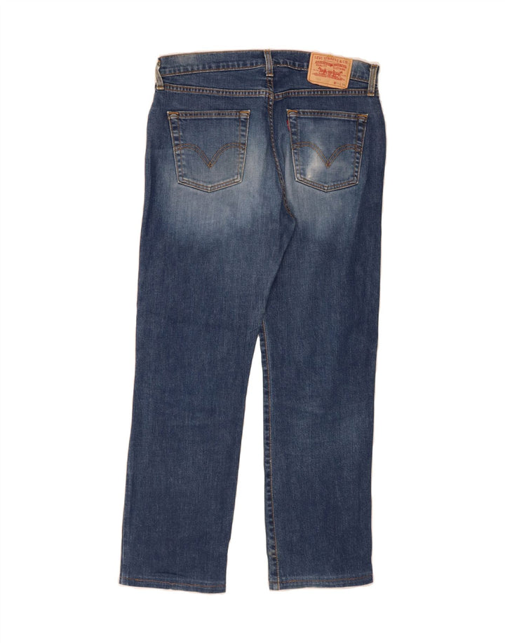 LEVI'S Mens 751 Straight Jeans W34 L30 Blue Cotton Vintage Levi's and Second-Hand Levi's from Messina Hembry 