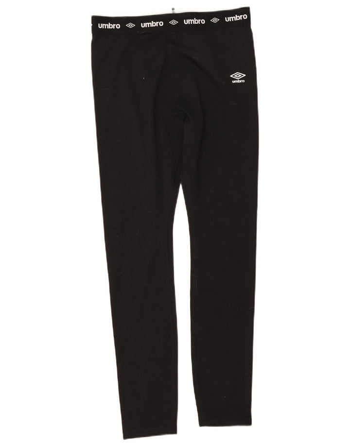 Umbro Pige Leggings 15-16 År W26 Sort Polyester