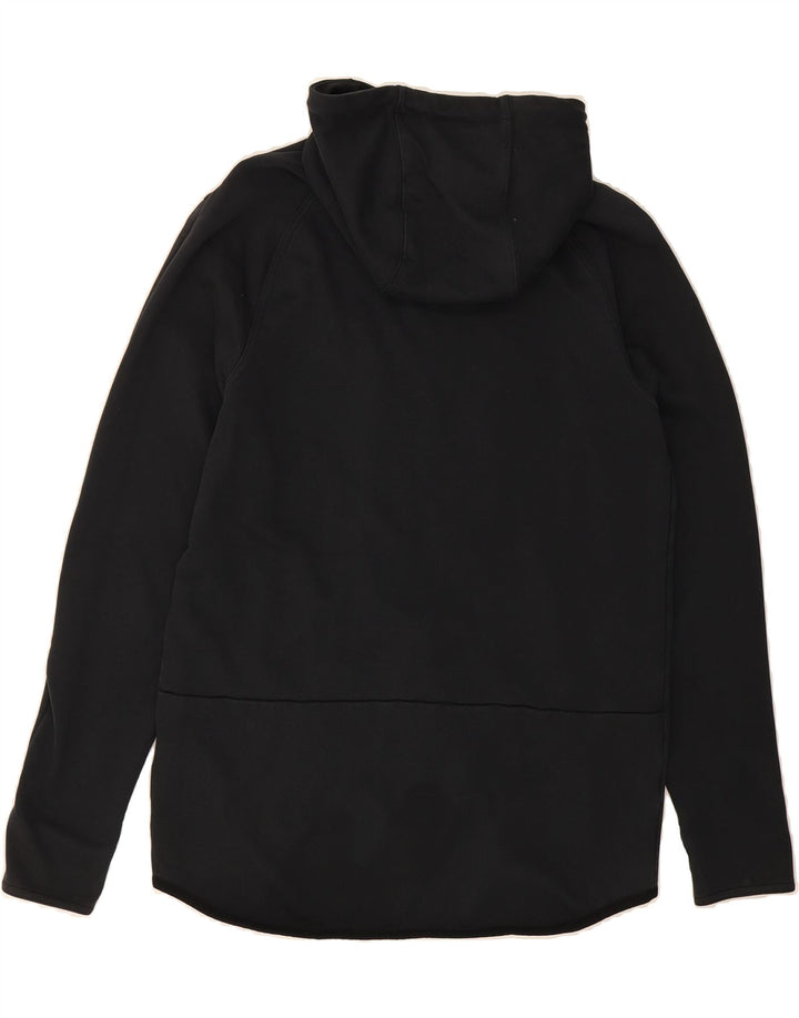NIKE Mens Zip Hoodie Sweater Large Black Cotton Vintage Nike and Second-Hand Nike from Messina Hembry 