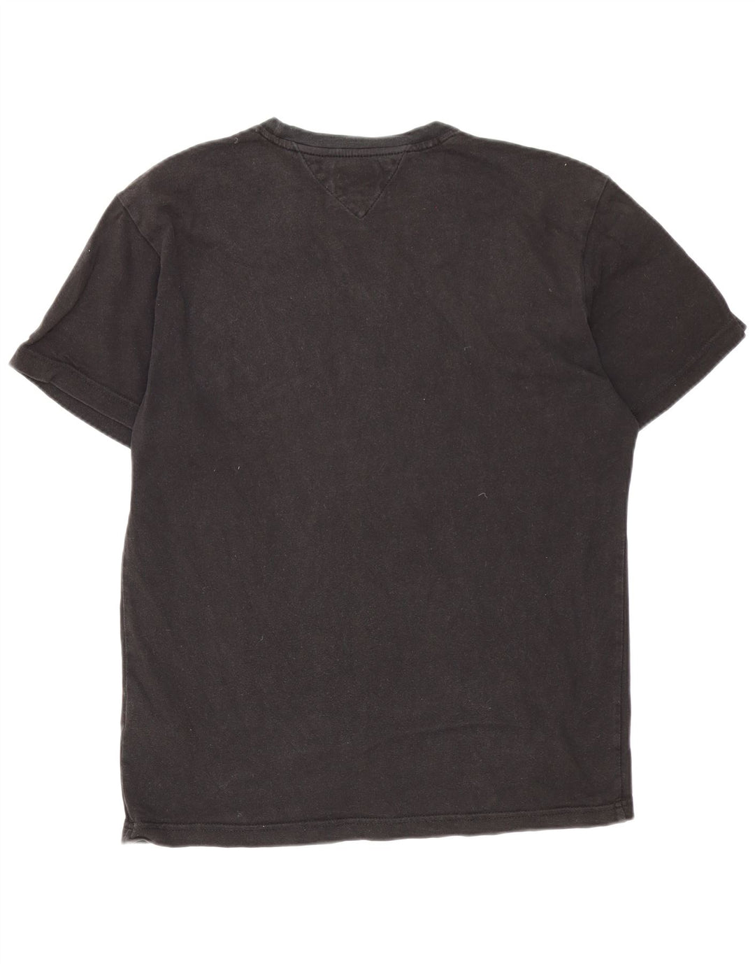 Tommy Hilfiger Herre T-Shirt Top Stor Sort Bomuld