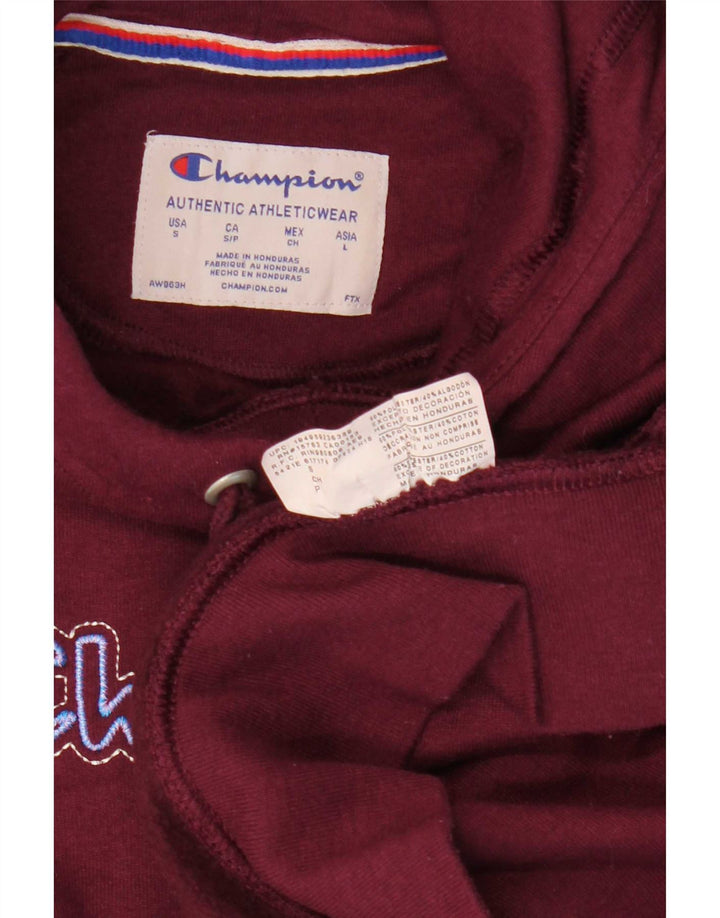 Champion Herre grafisk hættetrøje Jumper Lille Bourgogne Polyester