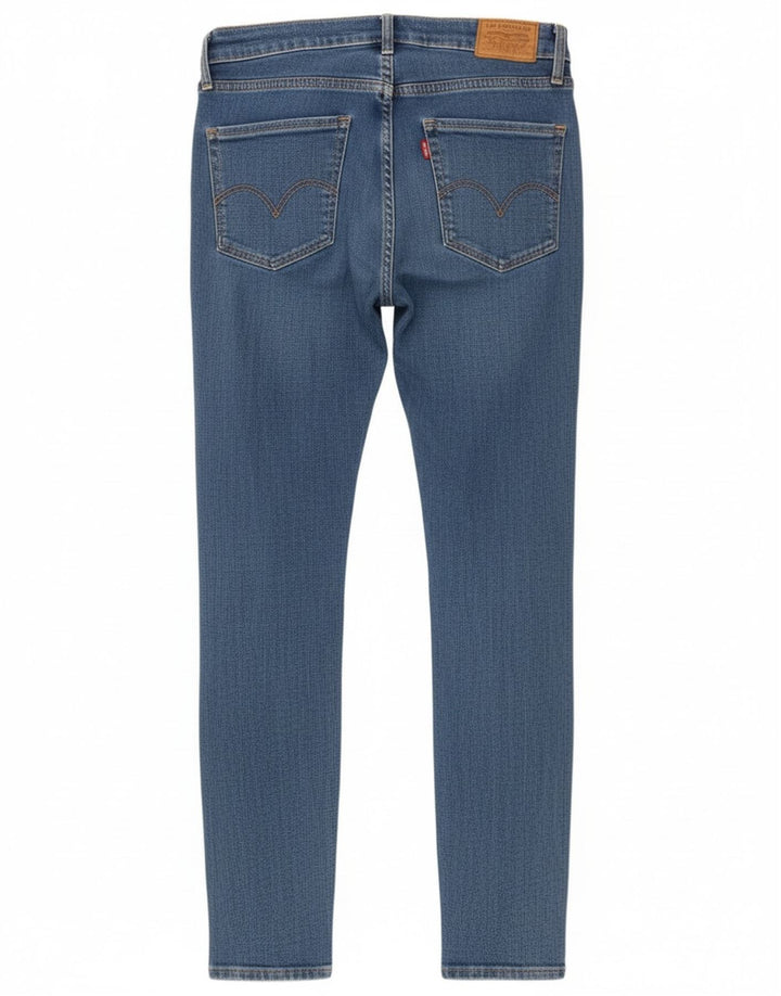 Levi's Dame 721 Skinny Jeans med høj talje W26 L27 Blå