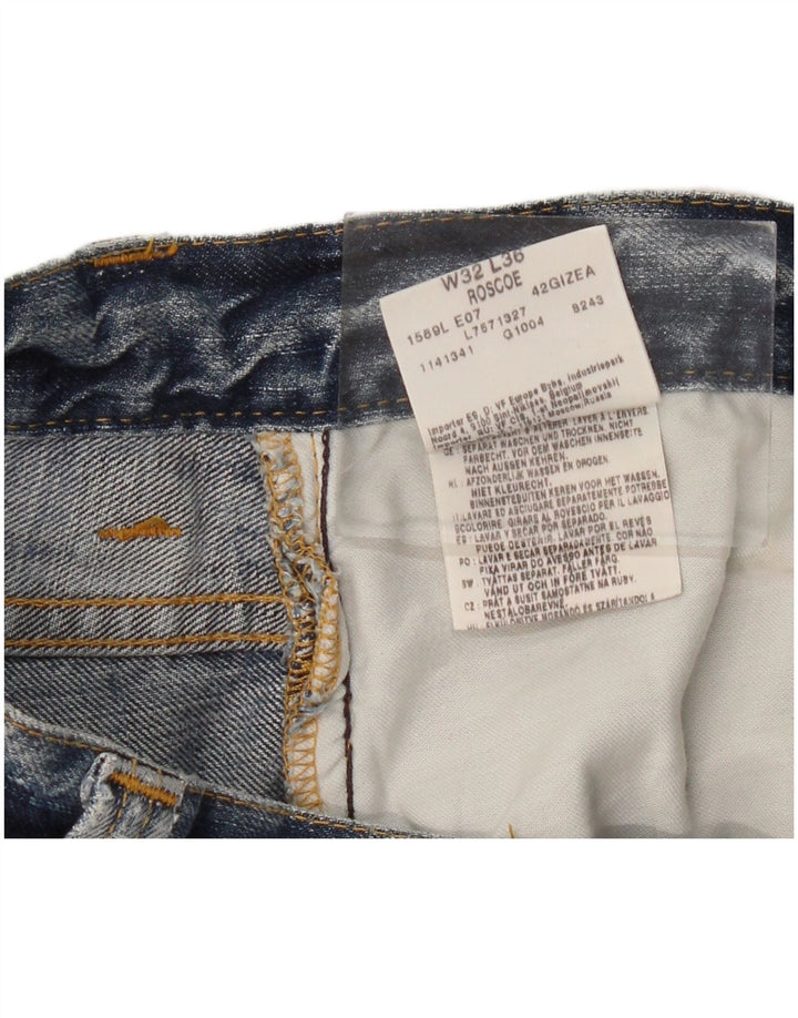 Lee Herre Roscoe Bootcut Jeans W32 L29 Blå Bomuld