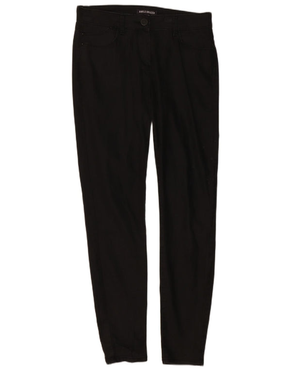 Marks & Spencer Dame Skinny Jeans UK 12 Medium W30 L29 Sort Bomuld
