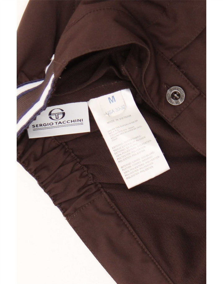 Sergio Tacchini Herre Casual Shorts Medium W32 Brun Polyester