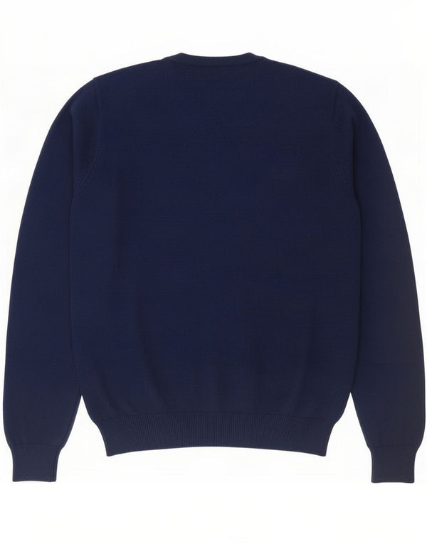 Marks & Spencer Herre Regular Fit V-hals sweater Medium Navy Blue