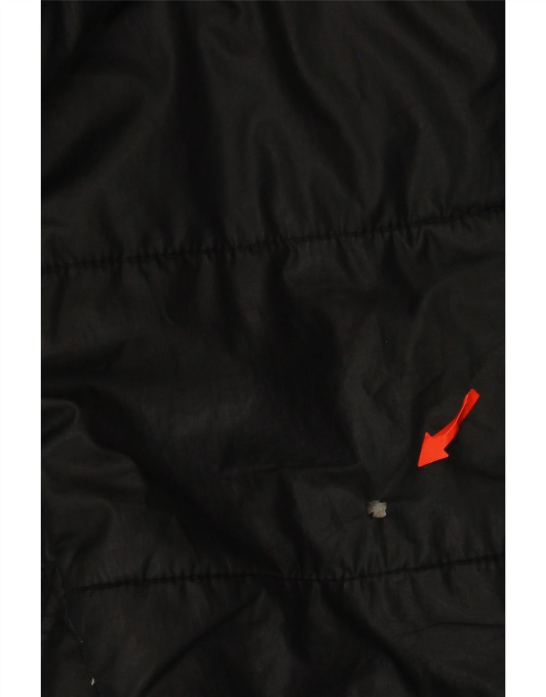 Nike Dame Therma-Fit Oversized polstret jakke UK 10 Lille sort polyester