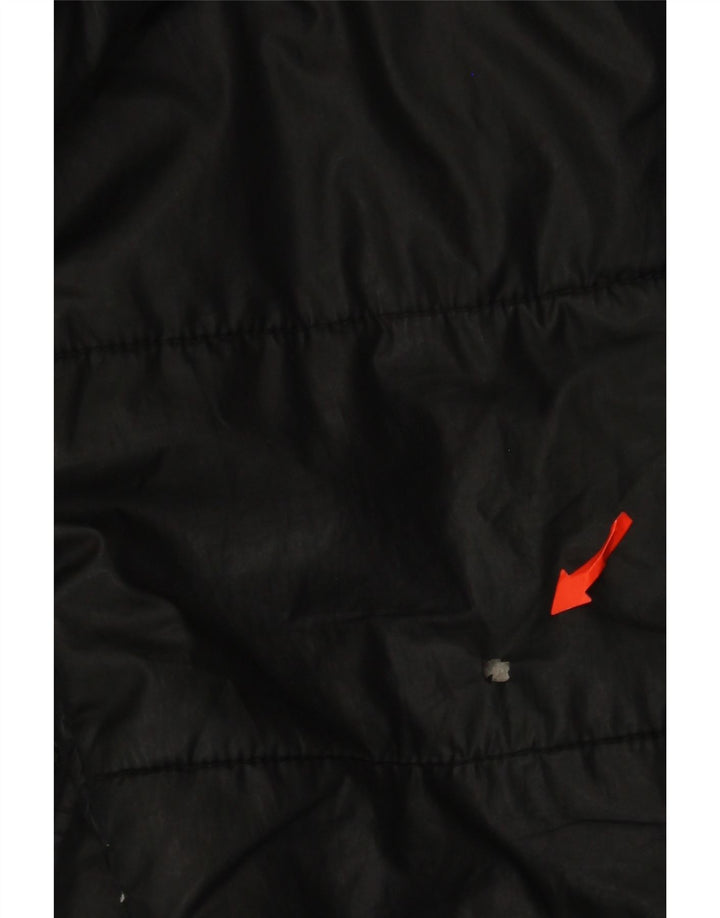 Nike Dame Therma-Fit Oversized polstret jakke UK 10 Lille sort polyester