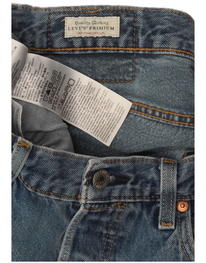 Levi's Straight Jeans til mænd W34 L30 blå bomuld