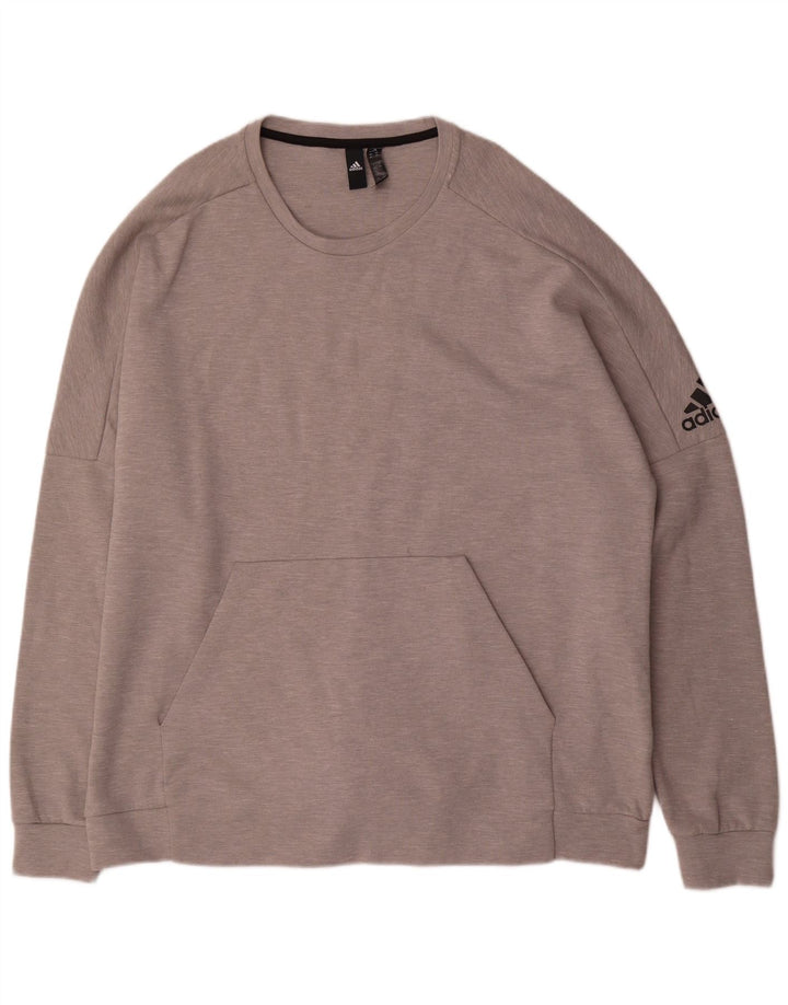 Adidas Sweatshirt Jumper til mænd 2XL Grå