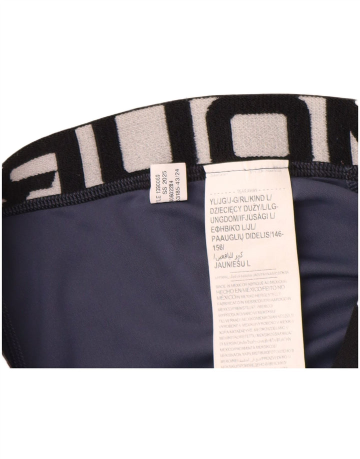 UNDER ARMOUR Piger Grafiske Leggings 11-12 År Stor Blå Polyester