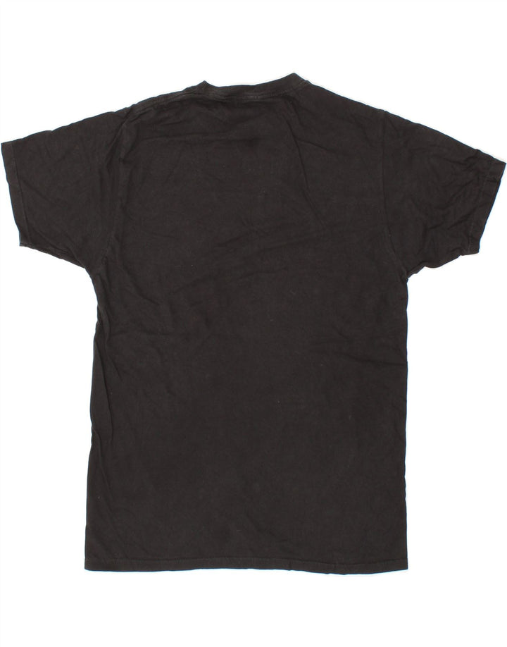 HURLEY Mens Graphic T-Shirt Top Medium Black Cotton Vintage Hurley and Second-Hand Hurley from Messina Hembry 
