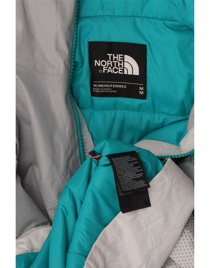 The North Face Regnjakke med hætte til kvinder UK 14 Medium Grey Colourblock