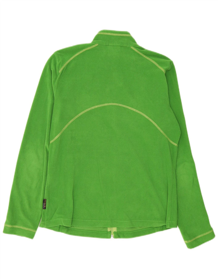 JACK WOLFSKIN Fleecejakke til kvinder UK 16 Large Green