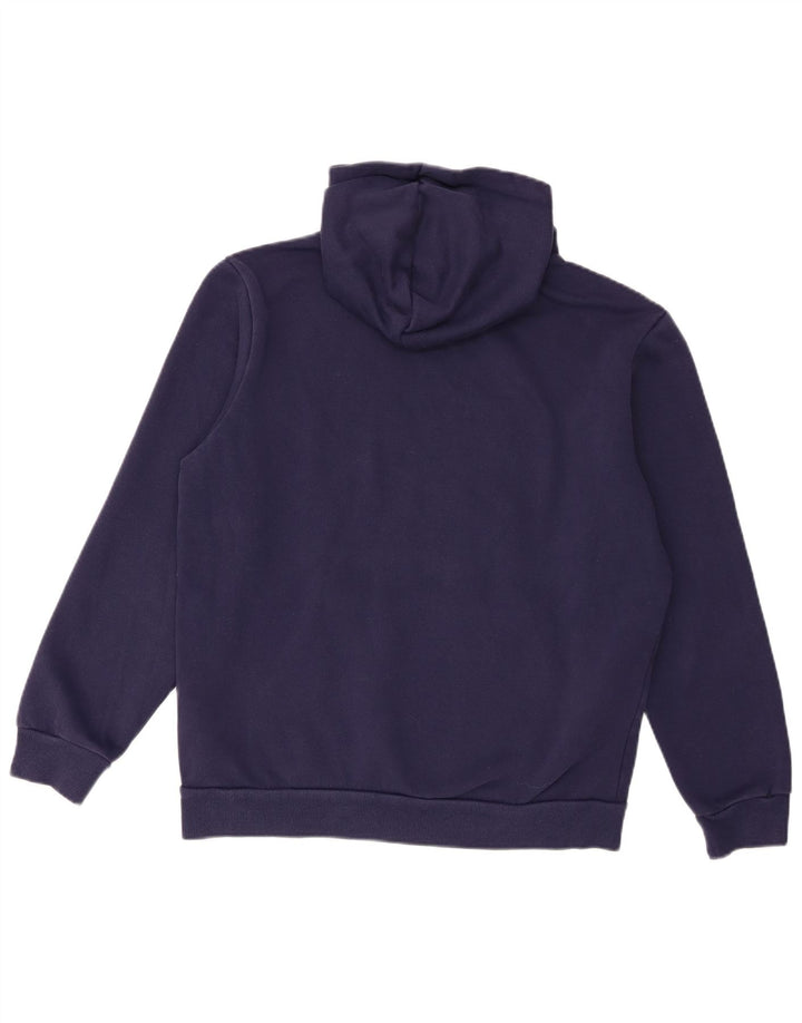 Puma Herre grafisk hættetrøje Jumper Medium Navyblå Bomuld