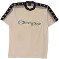 Champion Herre grafisk T-shirt Top Stor hvid Colourblock Bomuld
