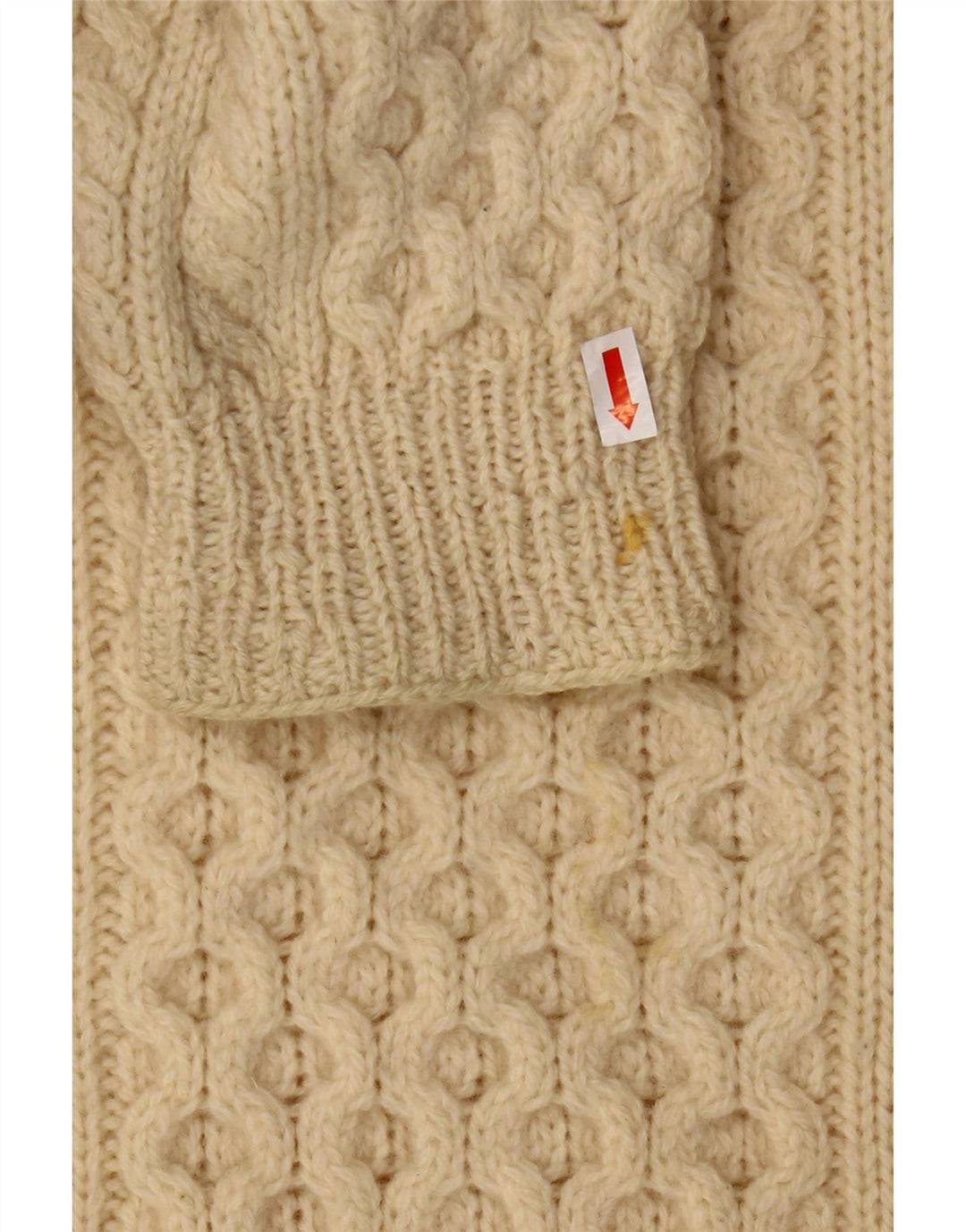 REPLAY Herre sweater med rund hals XL Off White Uld