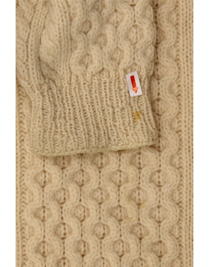 REPLAY Herre sweater med rund hals XL Off White Uld